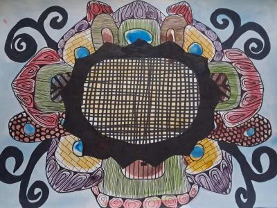 Paveikslas "Miestas. Ratu"